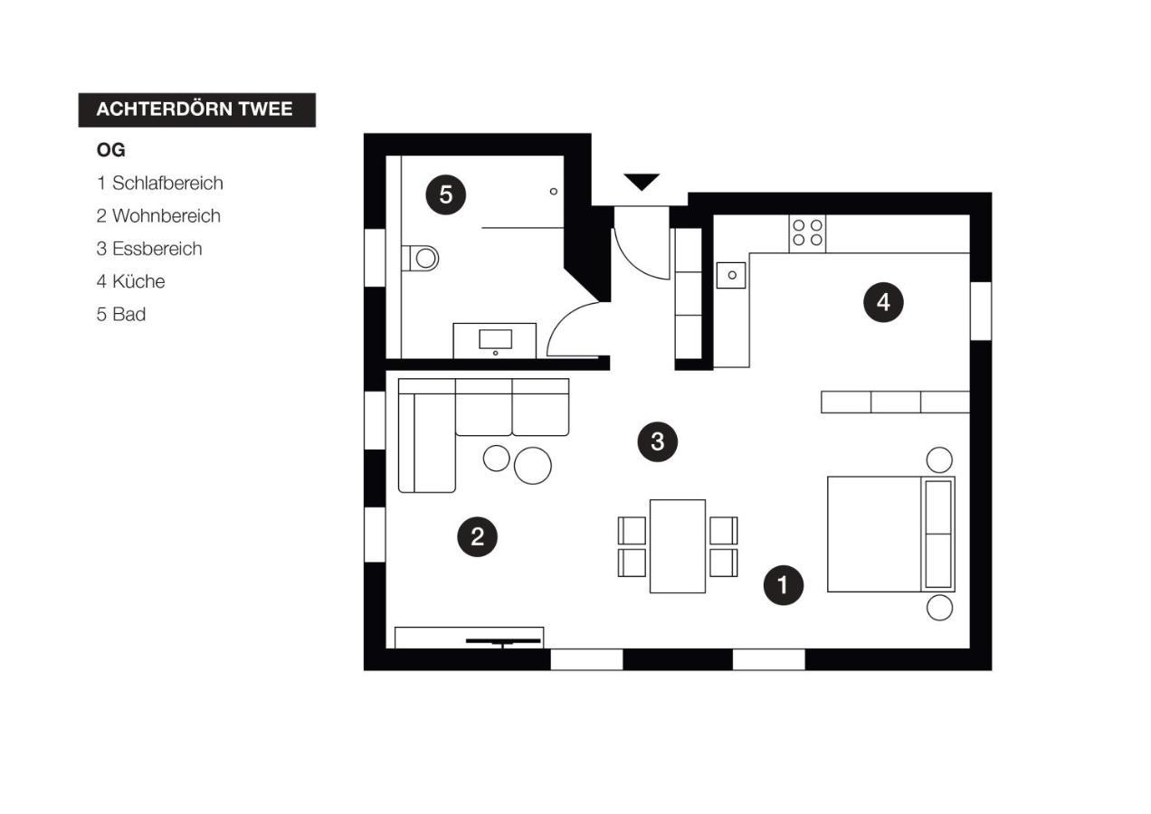 Achterdoern Twee Apartment Fehmarn Luaran gambar